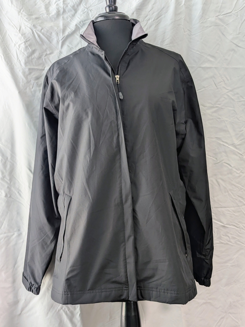 Nike Golf Storm-Fit Men's Black Lightweight Zip-Front Jacket